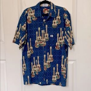 Ohana Wear Ukulele Hawaiian Shirt XL